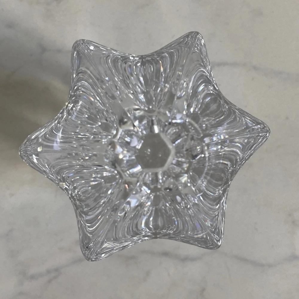 Vintage Crystal Vase by Orrefors Sweden